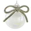 Glass Shiny Ball With Bow