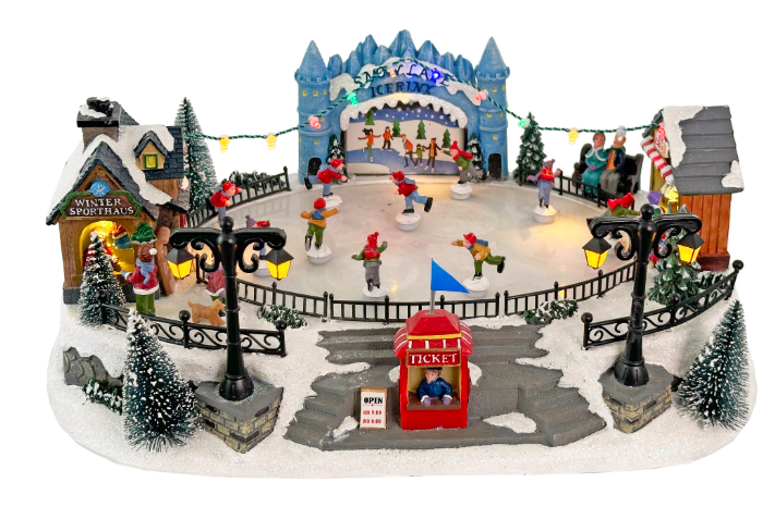 Ice Rink With LED And Music