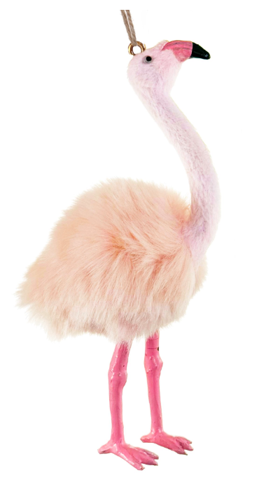 Light Pink Flamingo Ornament
