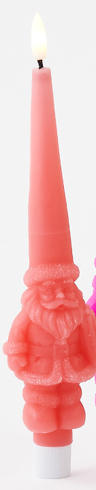Santa LED Candle