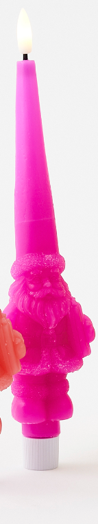 Santa LED Candle