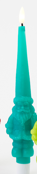 Santa LED Candle
