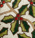 Beaded Throw Pillow