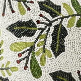 Beaded Throw Pillow
