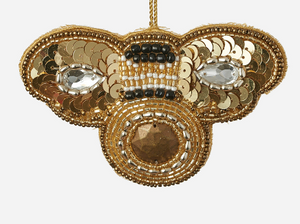 Beaded Bumblebee Ornament
