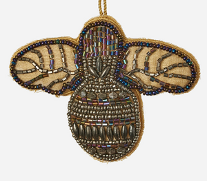 Beaded Bumblebee Ornament