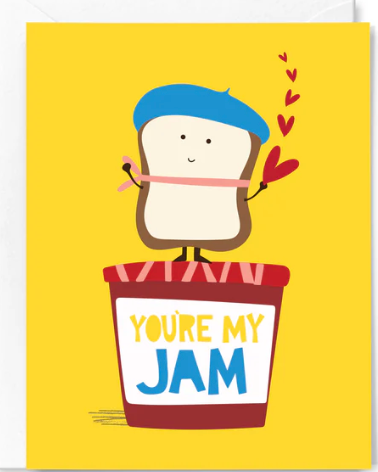 You’re My Jam Valentine’s Day Card