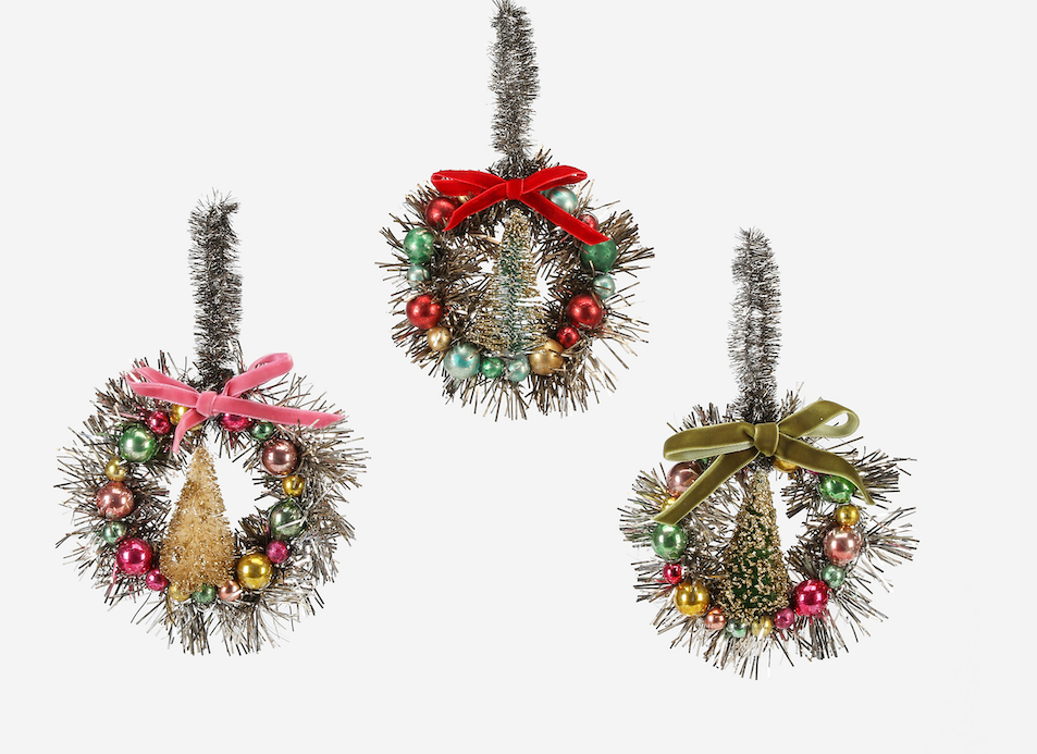 Tinsel Wreath Ornament