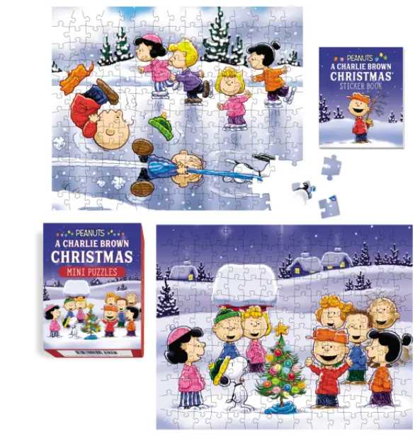 Peanuts: A Charlie Brown Christmas Mini Puzzles