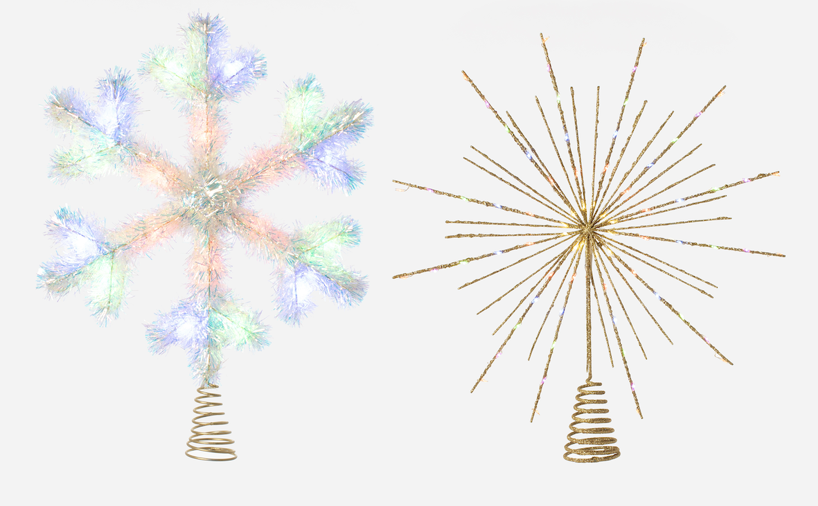 Lit Starburst Tree Topper