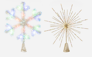 Lit Starburst Tree Topper
