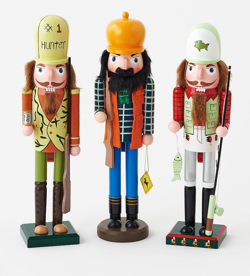 Outdoorsman Wooden Nutcracker