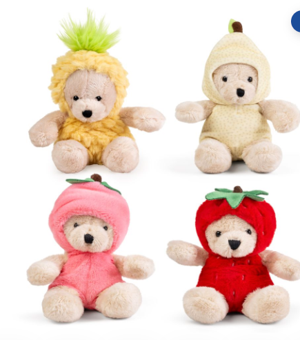 Little Living Nature Play Fruit Plush