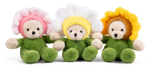 Little Living Nature Play Flower Plush