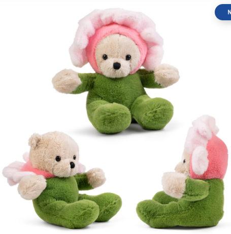 Little Living Nature Play Flower Plush