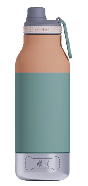 Barky Bottle Pastel Green 34 oz