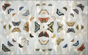Mirrored Butterfly Rug