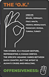 Rude Hand Gesture Around The World