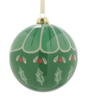 Decoupage Ball Ornament