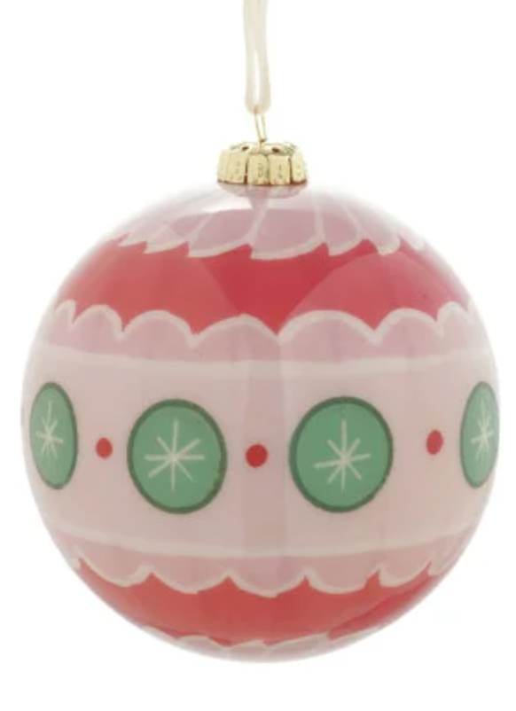 Decoupage Ball Ornament