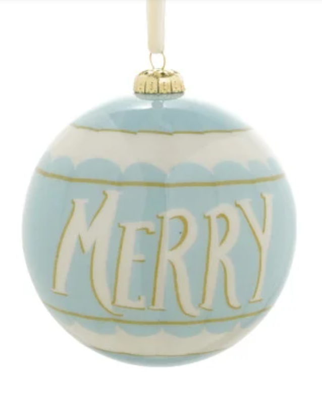 Decoupage Ball Ornament