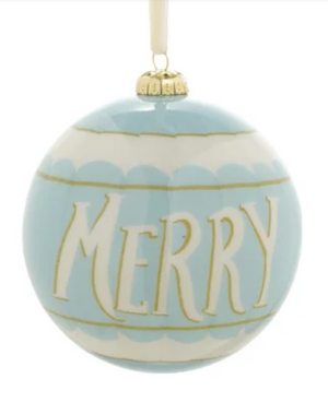 Decoupage Ball Ornament