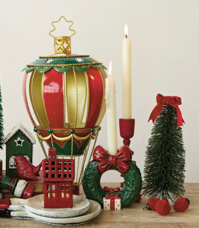 Ceramic Wreath Shaped Candle Holder