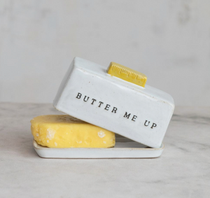 "Butter Me Up" Butter Dish