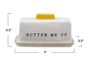 "Butter Me Up" Butter Dish