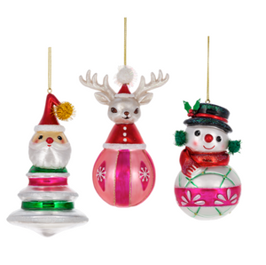 Holiday Icon Shape Ornaments
