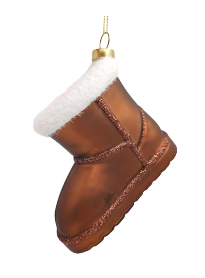 GLASS WINTER BOOT 4″X3″ COPPER/BROWN LACE-UP WORK BOOT