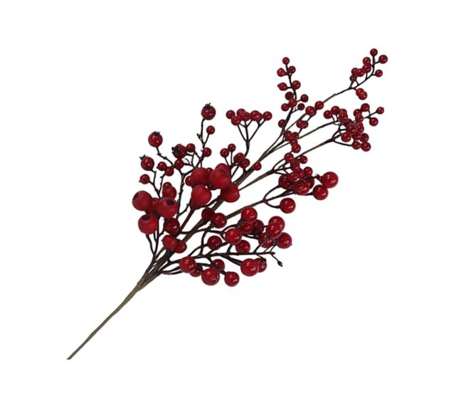 SPRAY RED BERRIES 32″