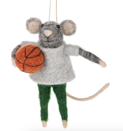 Mouse Sport Ornaments