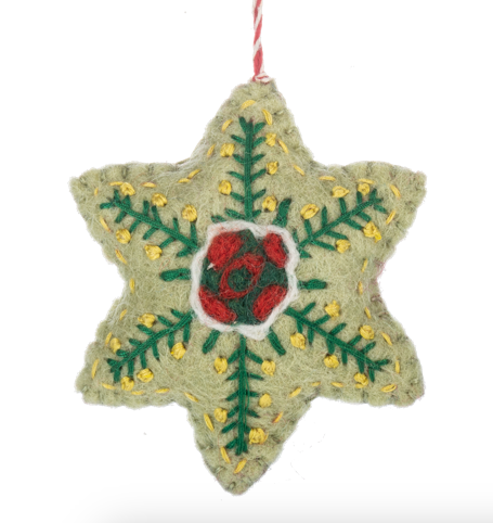 Handcrafted Pattern Star Ornaments