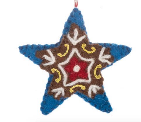 Handcrafted Pattern Star Ornaments