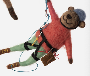 Mountain Climber Ornament
