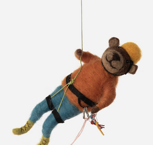 Mountain Climber Ornament