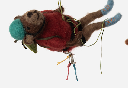 Mountain Climber Ornament