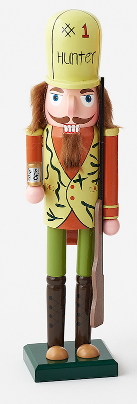 Outdoorsman Wooden Nutcracker