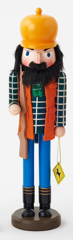 Outdoorsman Wooden Nutcracker