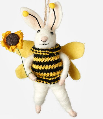 Animals Dressed as Bees Ornament