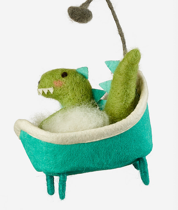 Bathtub Critter Ornaments