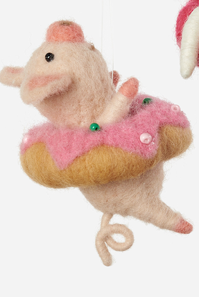 Tubing Animal Ornament