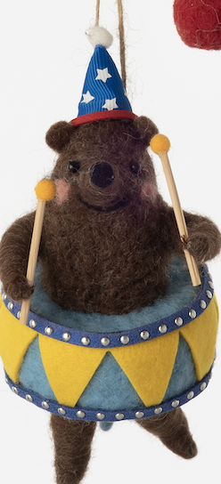 Animal Circus Ornaments