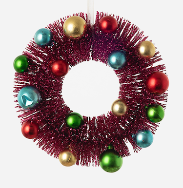 Shiny Ball Wreath Ornament