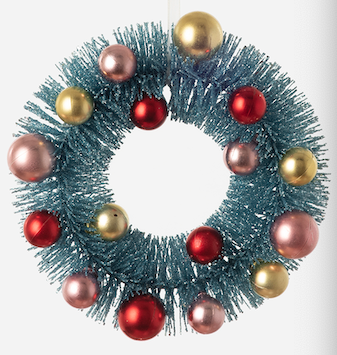 Shiny Ball Wreath Ornament