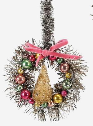Tinsel Wreath Ornament