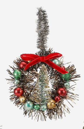 Tinsel Wreath Ornament