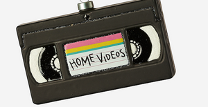 VCR, Mix Tape, and Polaroid Ornament
