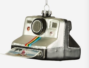 VCR, Mix Tape, and Polaroid Ornament